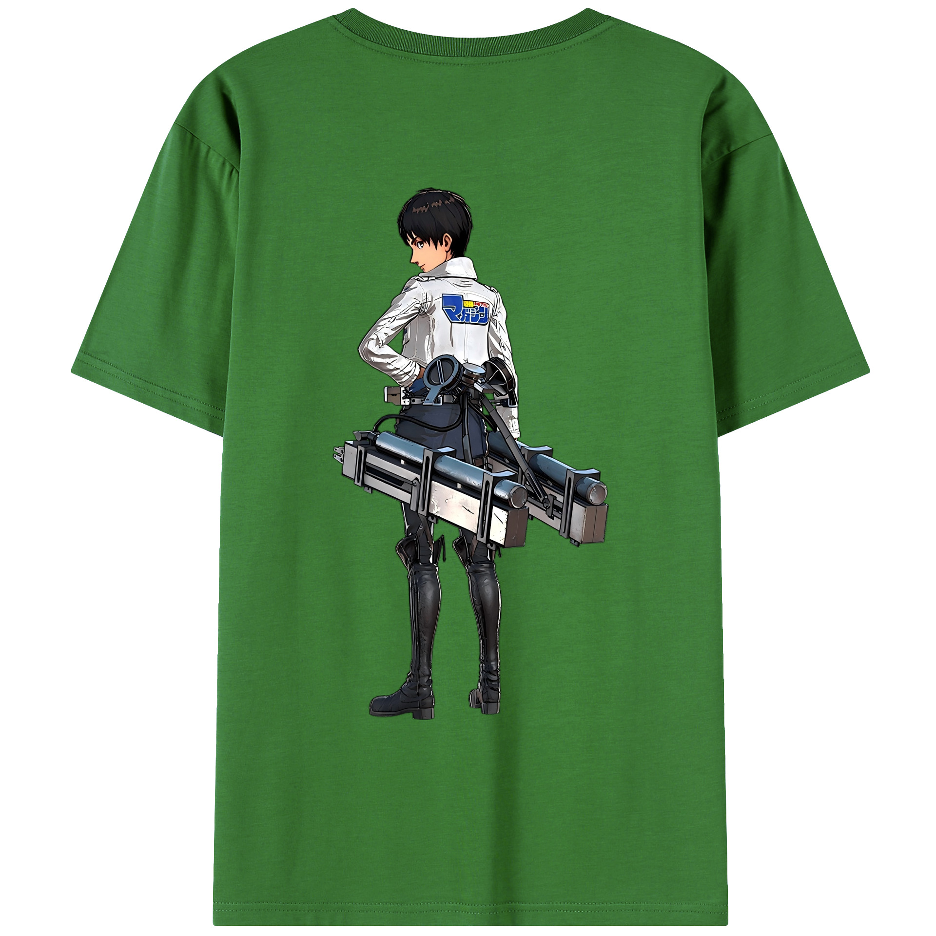 （画像用） 進撃の巨人 エレン･イェーガー Attack on Titan Eren Jäger レディース半袖Tシャツ(バックプリント)
